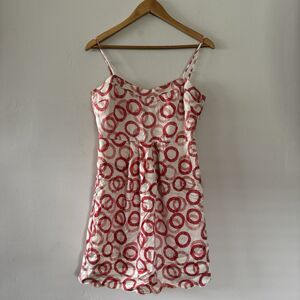 2000s JUICY COUTURE Silk Mini Party Dress Fairy Flirty Coquette Boho Y2k 8 / M